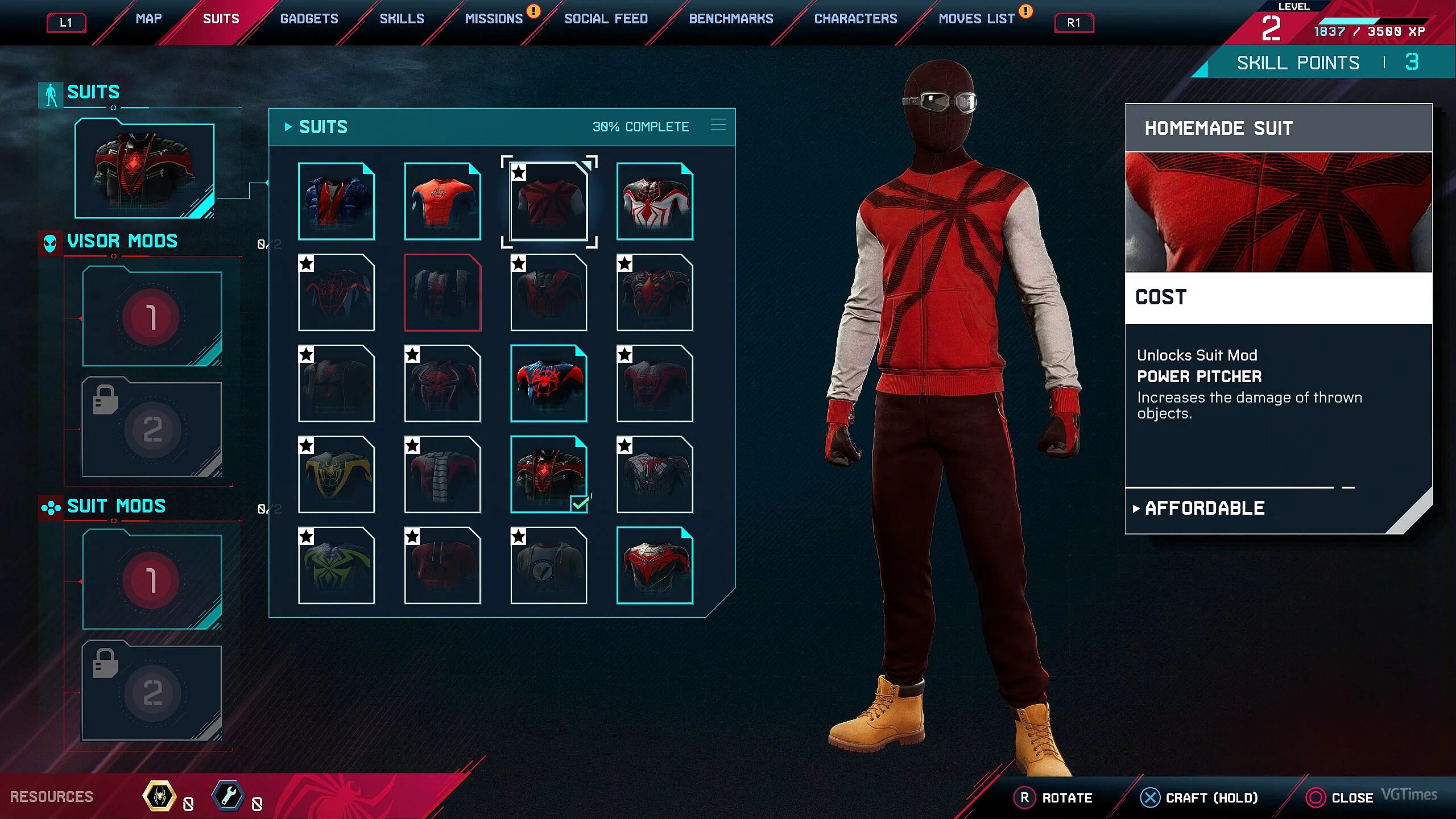 New suit adding tool