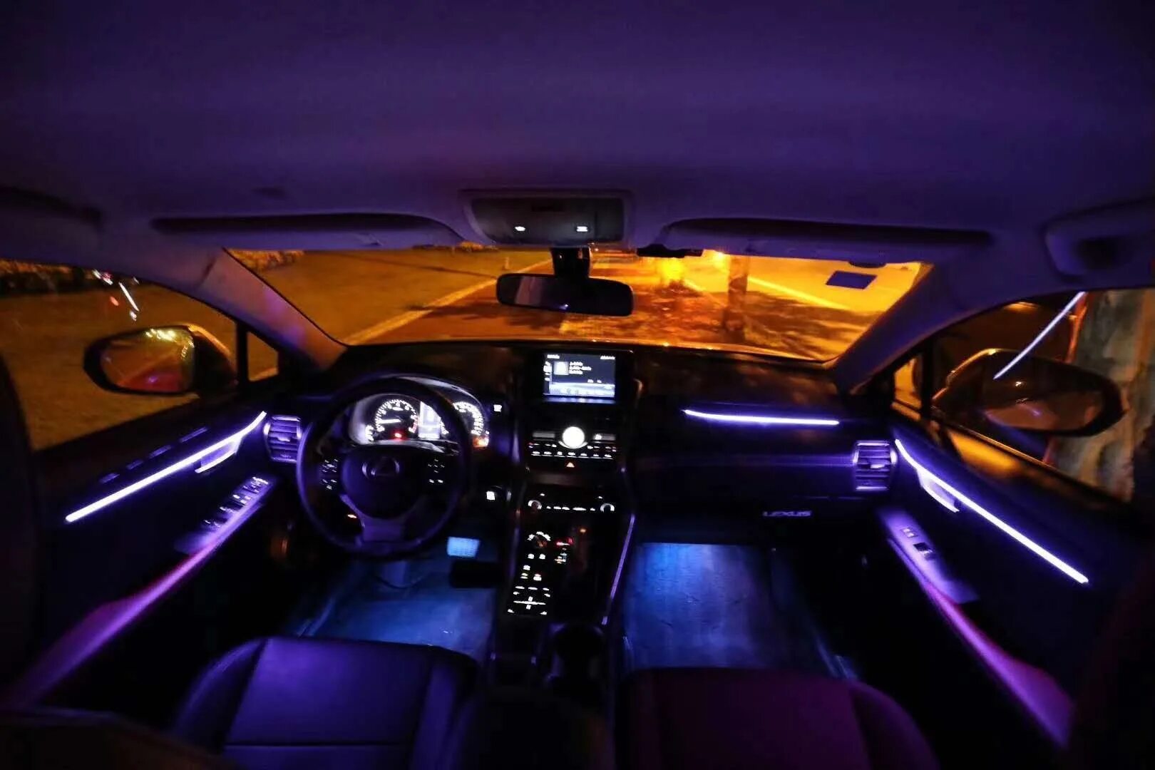 How To Install Fiber Optic Interior Ambient Lighting - YouTube