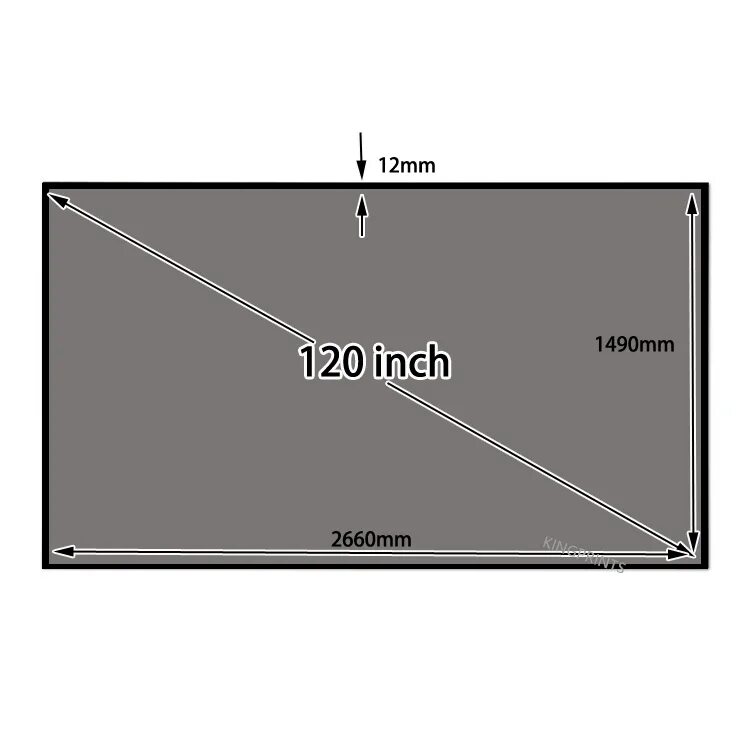 120 диагональ сколько. 150 Дюймов экран для проектора в сантиметрах. АЛР экран для проектора 120 дюймов. Экран для проектора 120 дюймов 16 9. 130 Дюймов экран для проектора в сантиметрах.