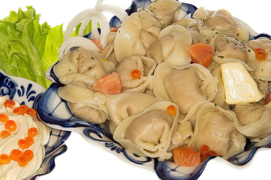 Пельмени рыбные из горбуши - кулинарный рецепт