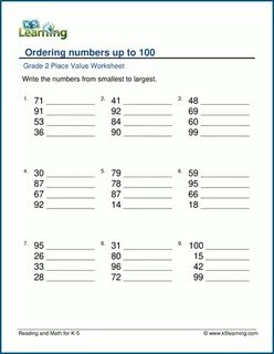 Order the numbers перевод