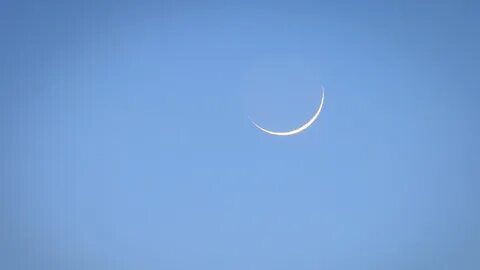 Moon sky blue