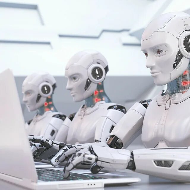 A lot of robots. A lot of robots