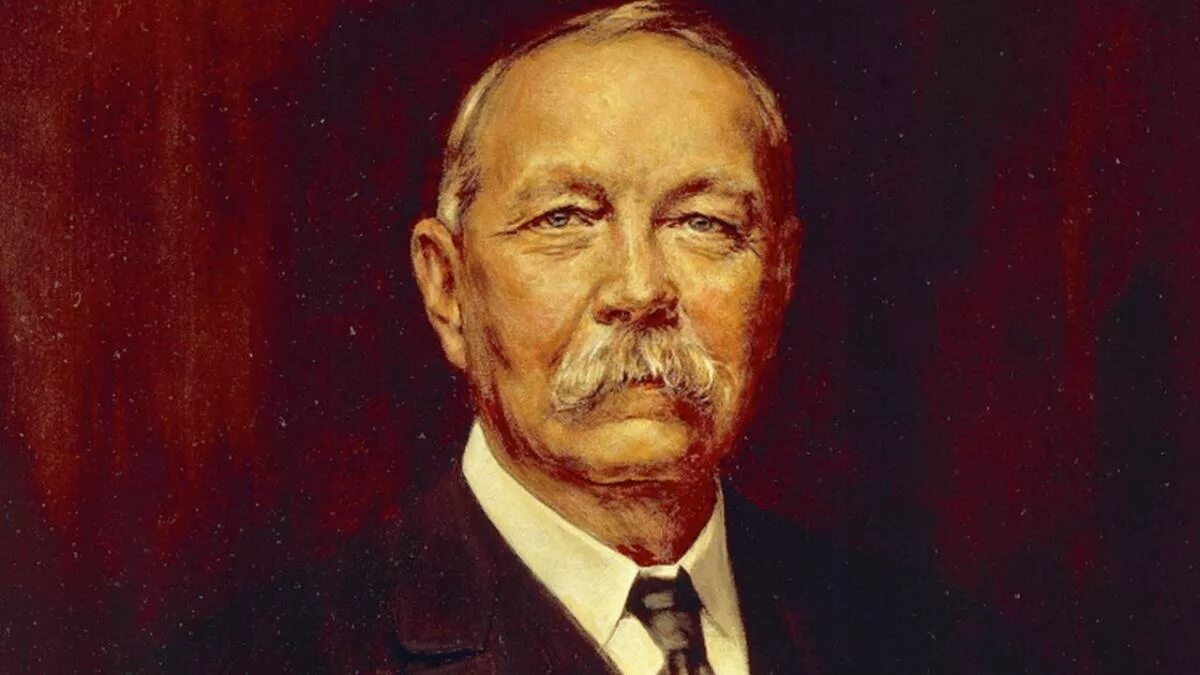 Конан дойль. Arthur Conan Doyle. Портрет Конан Дойля. Портрет Артура Конан Дойля.