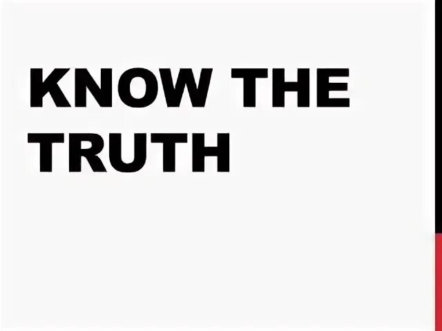 So i know the