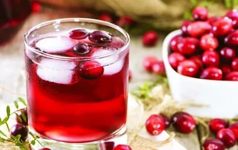 Компот из свежей брусники