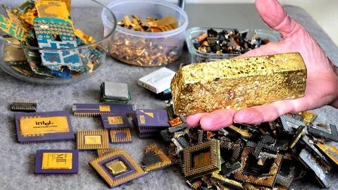 Золото в мобильных телефонах
