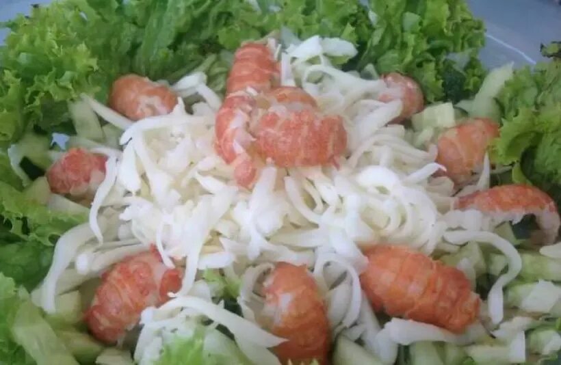 Салат с раковыми шейками. Рецепт раковых шеек. Салат с раковыми шейками. Итальянский салат с раковыми шейками. Салат с раковыми шейками.