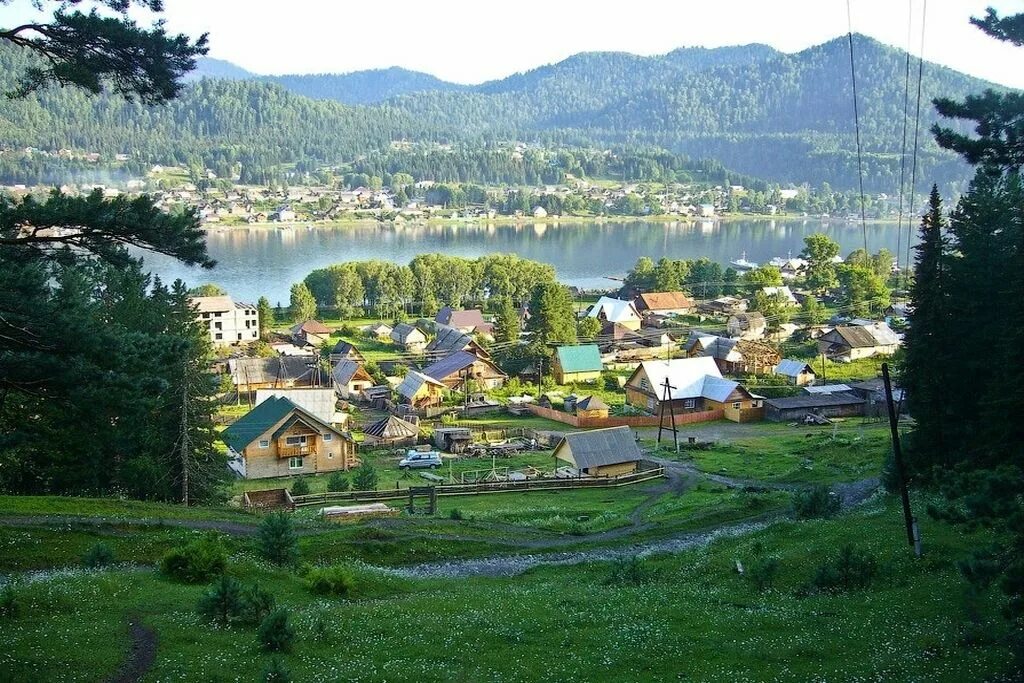 Села на озере