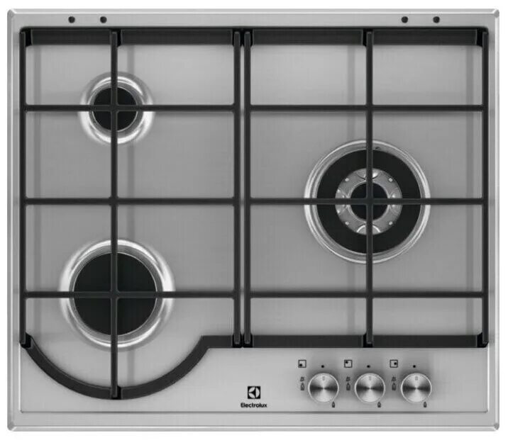 Варочная поверхность Electrolux EGH 96333 BX. Варочная панель Электролюкс gme263lx. Газовая варочная панель Электролюкс. Варочная газовая встраиваемая панель Электролюкс. Купить варочную трехкомфорочную