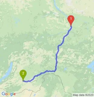 Якутск чита расстояние