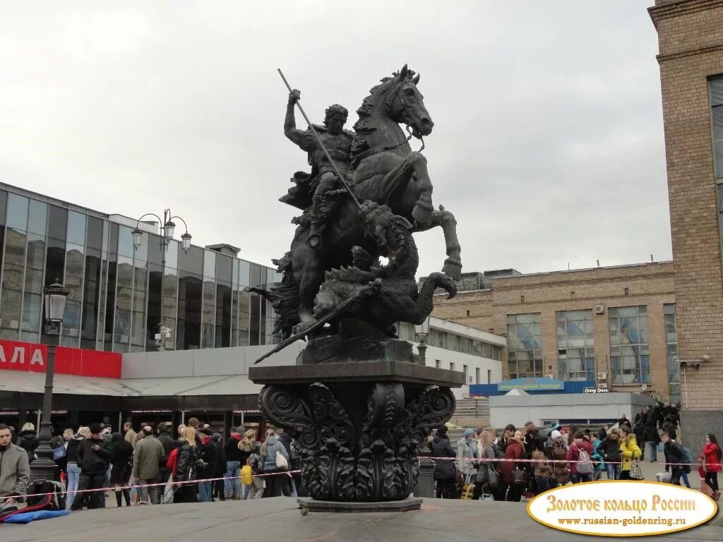 Памятник Георгию Победоносцу in specifics, Pobedy Square - Yandex Maps