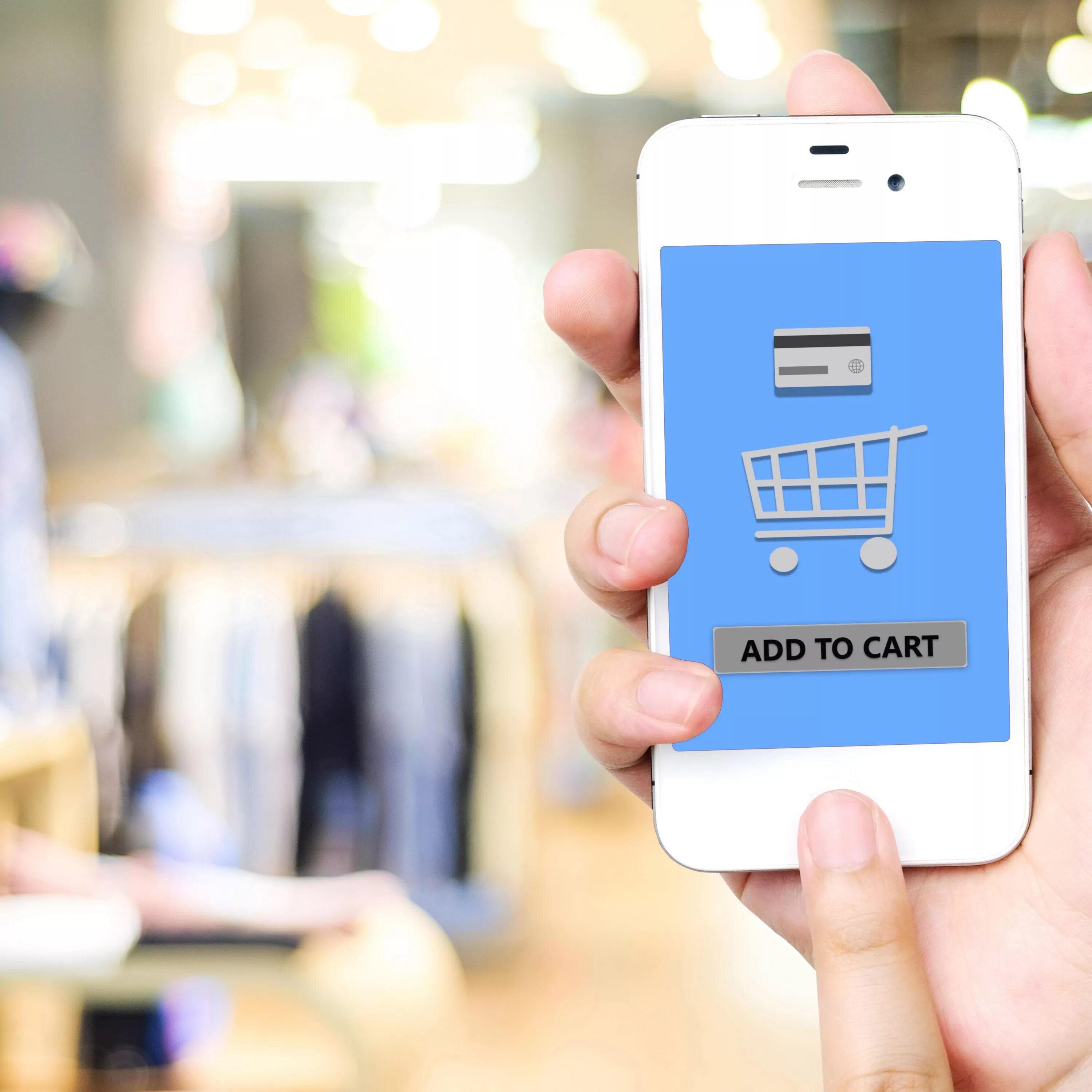 Add future. Buy Cart on Phone. Add Phone. Iphone shop customers.