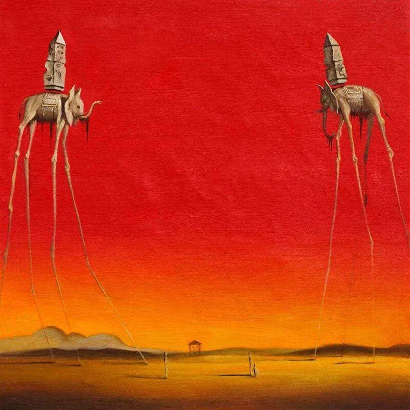 Дали х. Сальвадор дали слоны 1948. salvador dali картины. salvador dalí картины. сальвадор дали картины слоны.