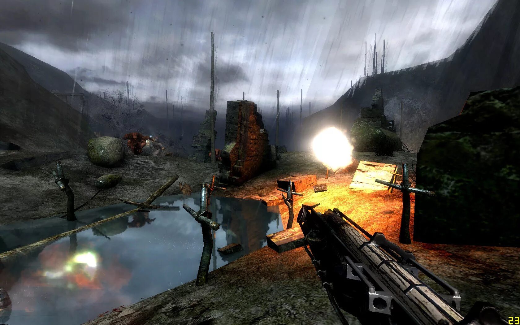 Как называется игра где предатель. Painkiller resurrection билл шерман. игра painkiller resurrection.
