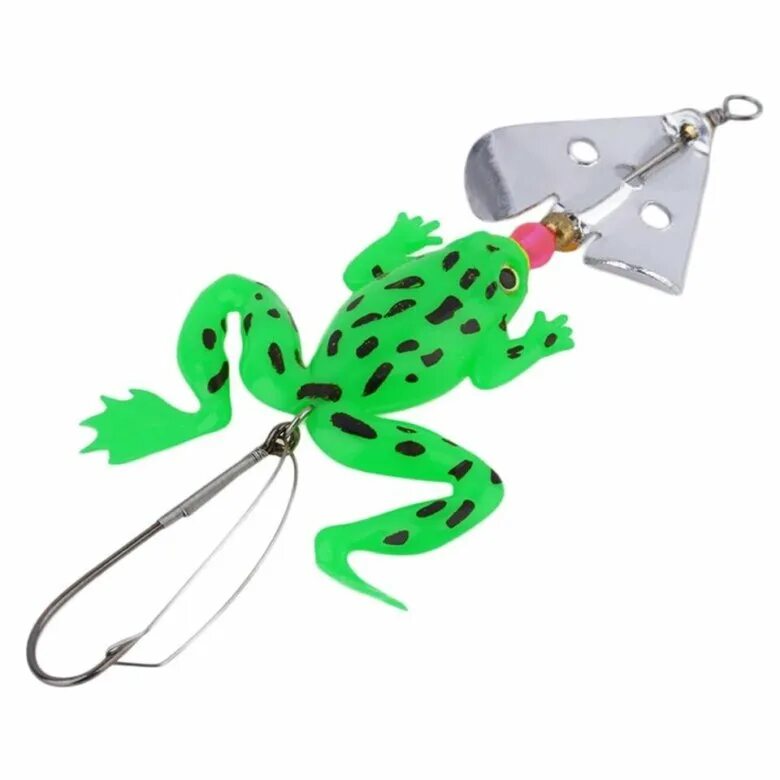 Fishing Lure Soft Frog Baits Frog Hollow Body Soft Bait Fishing Tackle Alexnld
