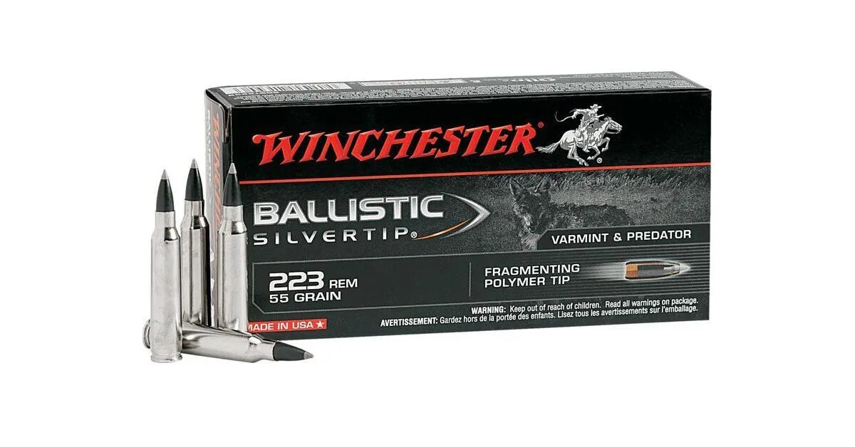 Тип 3 номер 45. Winchester Калибр 223 Rem. Патроны Winchester Ballistic Silver Tip. Winchester Ballistic Silver Tip 223 баллистика.