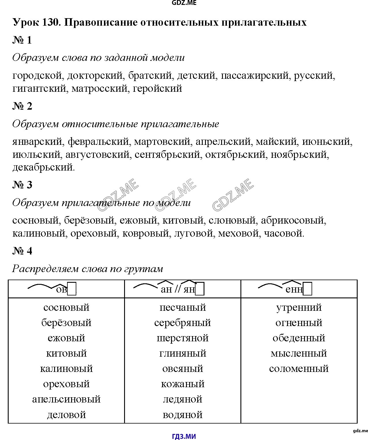 Решебник русский язык 3 класс евдокимова