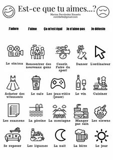 Ce que tu aimes