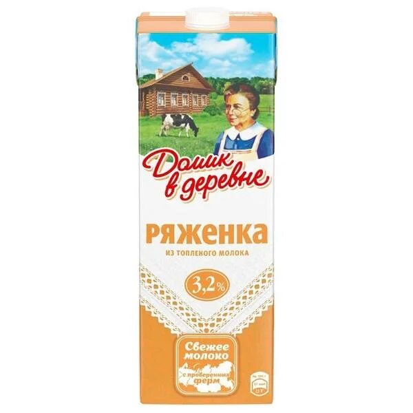 Ряженка клубничная домик в деревне. Ряженка домик в деревне 3,2% 515г. домик в деревне ряженка 3.2 %. кефир &quot;домик в деревне&quot; 1% 0,5л.. домик в деревне кефир 1%.