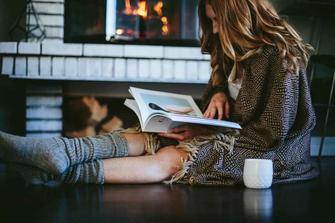 I to read books in the evening