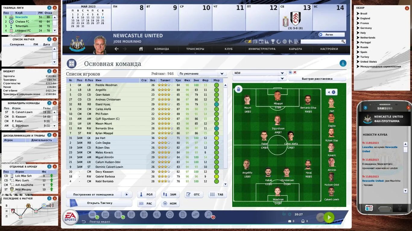 FIFA Manager 2021.