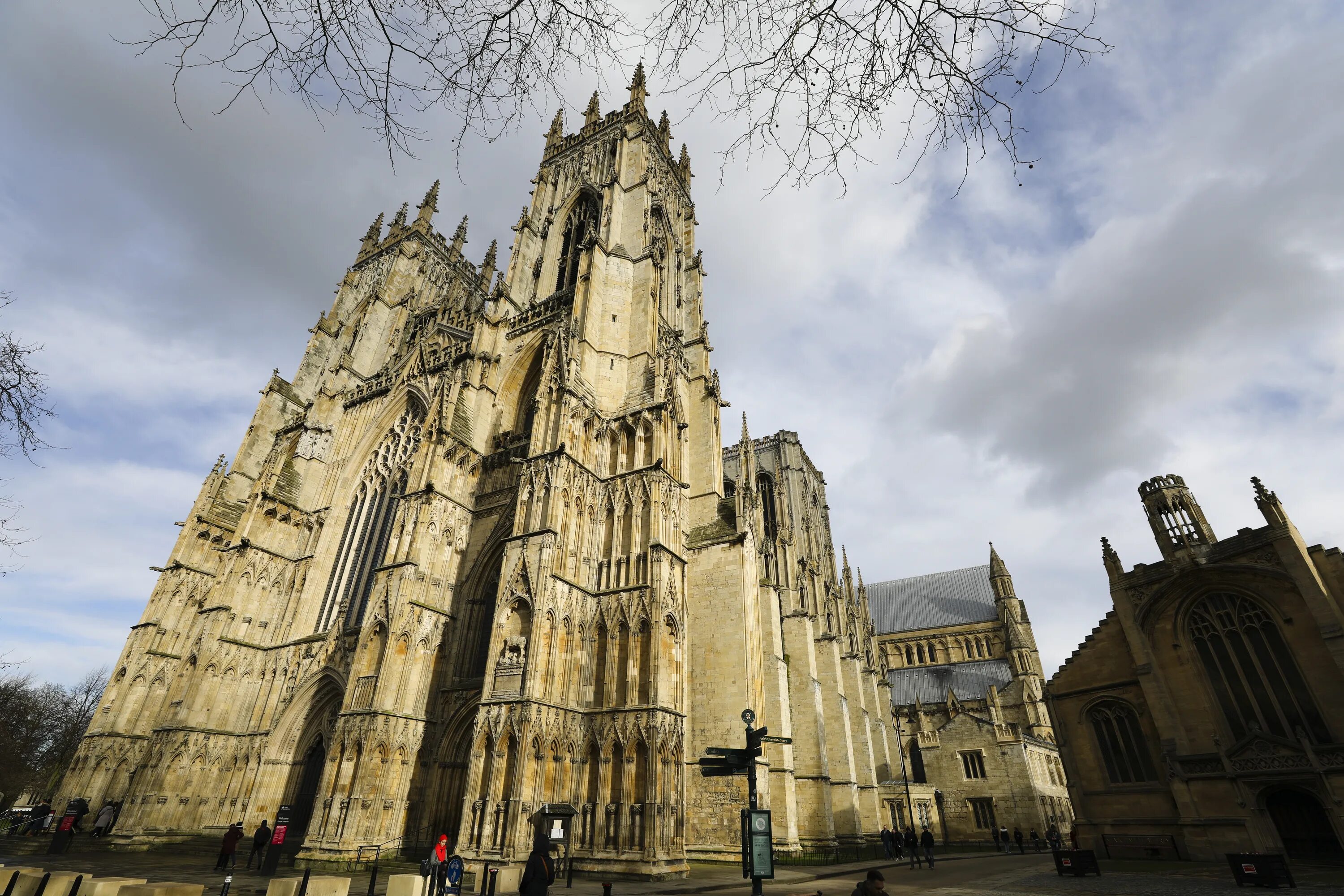 York Minster Cathedral. The Cathedral and Metropolitical Church of St Peter in York. 5. York Minster and historic Yorkshire. Famous cathedral