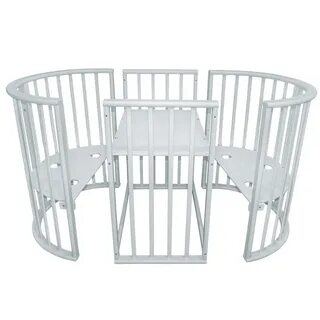 Овальные круглые кроватки трансформеры