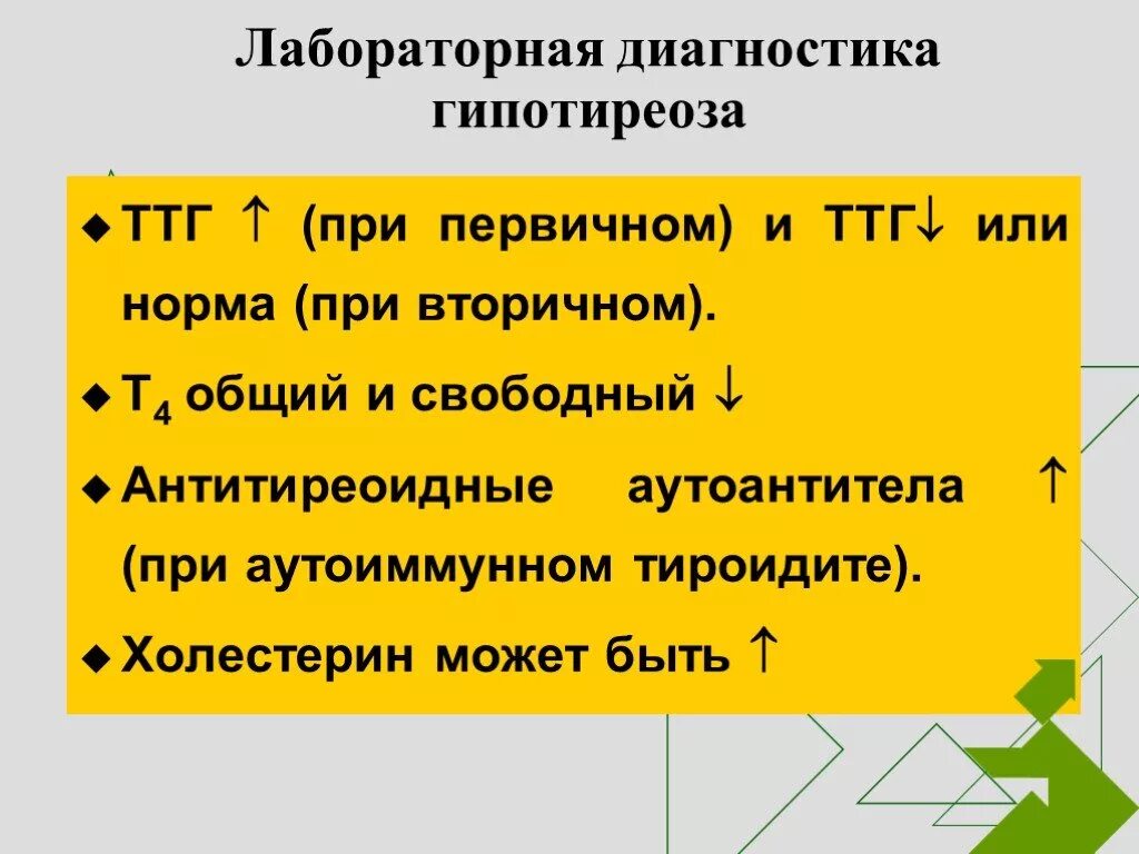 Первичный гипотиреоз лабораторные показатели. Показатели ТТГ при гиплтериозе. Лабораторные методы исследования при гипотиреозе. Лабораторные показатели при гипотиреозе.