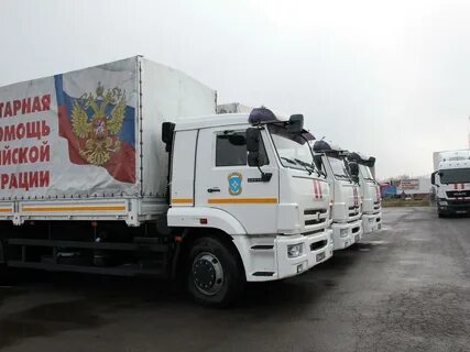 Машина гуманитарной помощи