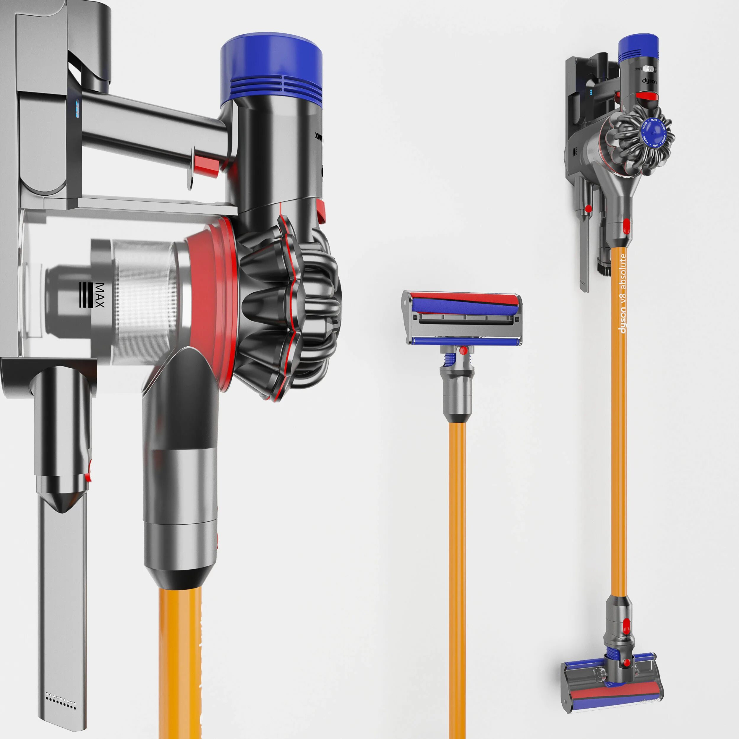 Дайсон в 3. 3d модель Dyson. Дайсон пылесос 3в модель.