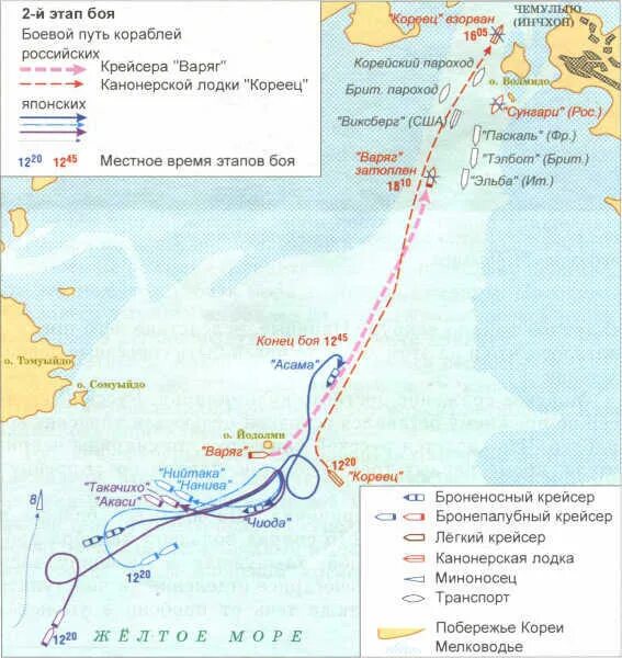 Нападение японцев в чемульпо. Чемульпо на карте порт 1904. Бой у Чемульпо Варяг и кореец. Варяг крейсер бой у Чемульпо.