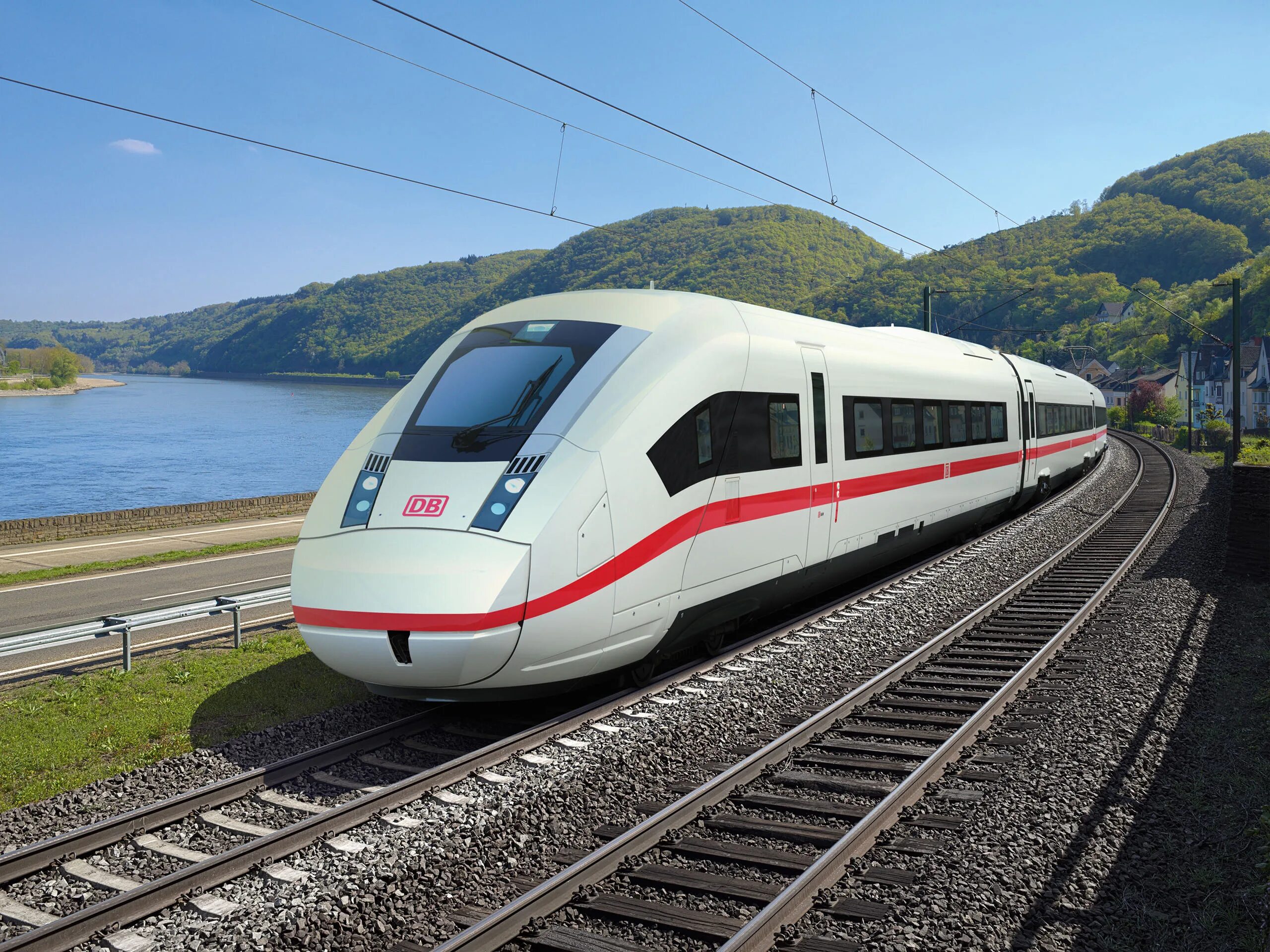 Железная дорога Германии (Deutsche Bahn). Скоростной поезд Сименс. Поезд Deutsche Bahn. Ice 4 Siemens. High speed railway