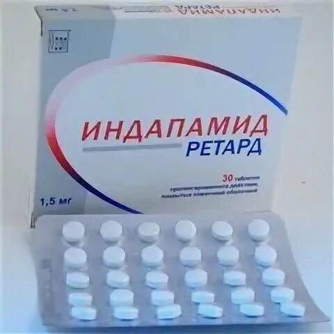 Индапамид 1.5 мг отзывы аналоги