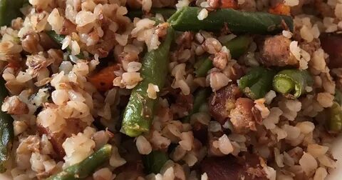 Рецепт гречка с овощами без мяса