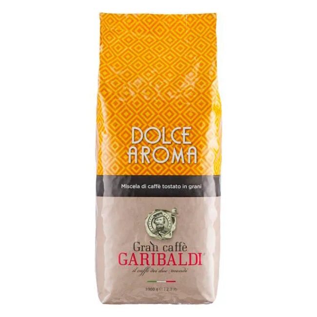 Aroma 1 кг. Кофе Гарибальди Дольче Арома. Кофе молотый Dolce Aroma Gran Caffe Garibaldi. Dolce Aroma кофе в зернах. Кофе Dolce Aroma Garibaldi 250 g.