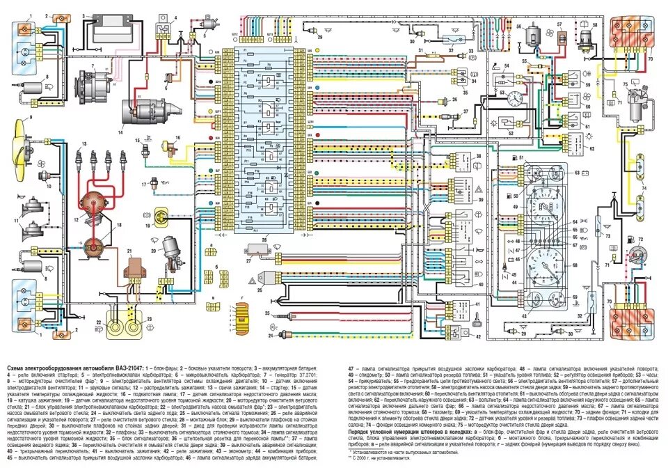 Электросхема ВАЗ 2107. Электрическая схема ВАЗ 21074 инжектор. Схема электрическая ВАЗ 2107 инжекторная. Электросхема ВАЗ 2107 карбюратор.