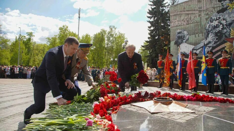Памятник на могиле Неизвестного солдата - Европа, Россия, Московская область