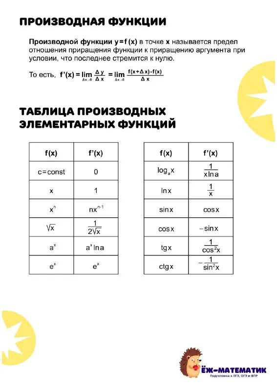 Еж математика огэ. Еж математика огэ