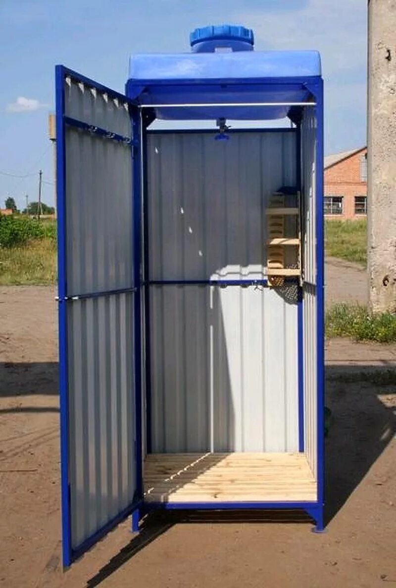 Сделать душевую на даче