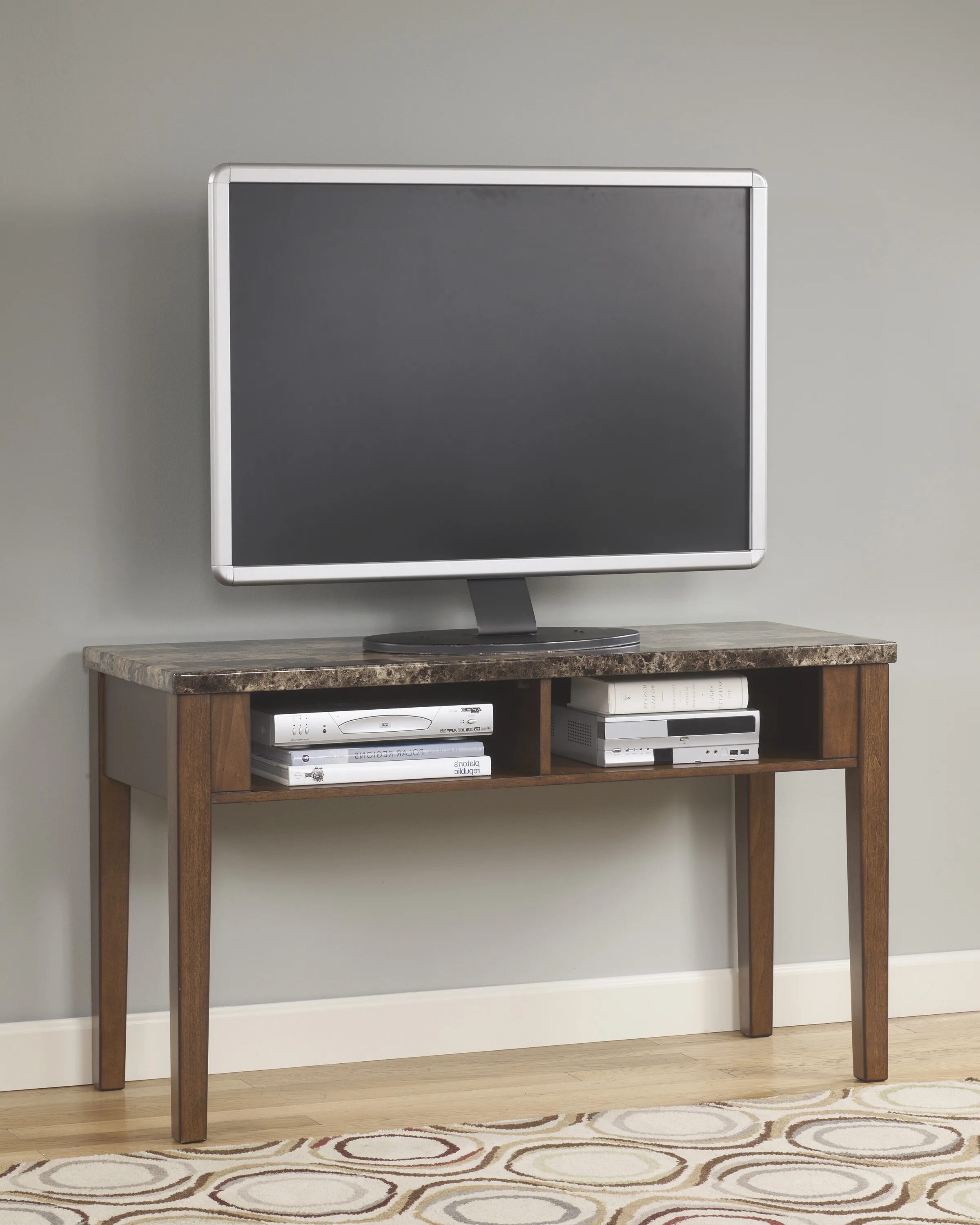 Стол под тв. Консоль ashley furniture. столик под телевизор. консоль для телевизора. консоль под телевизор на ножках.