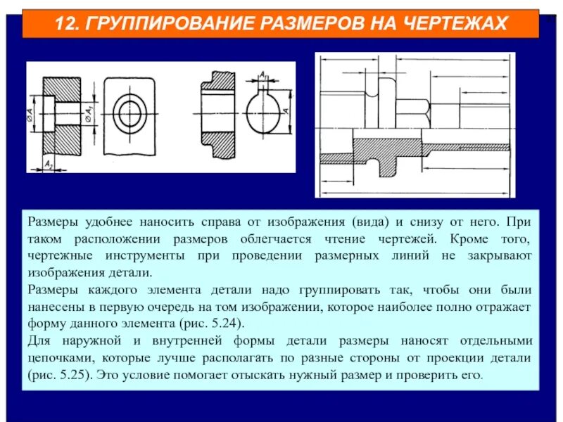 Группирование размеров на чертеже. Взаимозаменяемые детали на чертеже. Взаимозаменяемость деталей в чертеже. Что такое взаимозаменяемость в черчении.