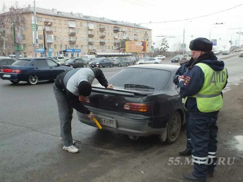 Машина без регистрации штраф