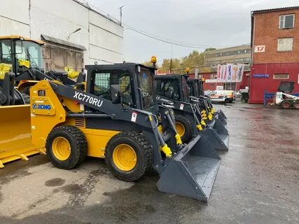 Мини погрузчик xcmg sr760ru