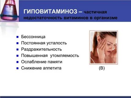 Анемия гиповитаминоз