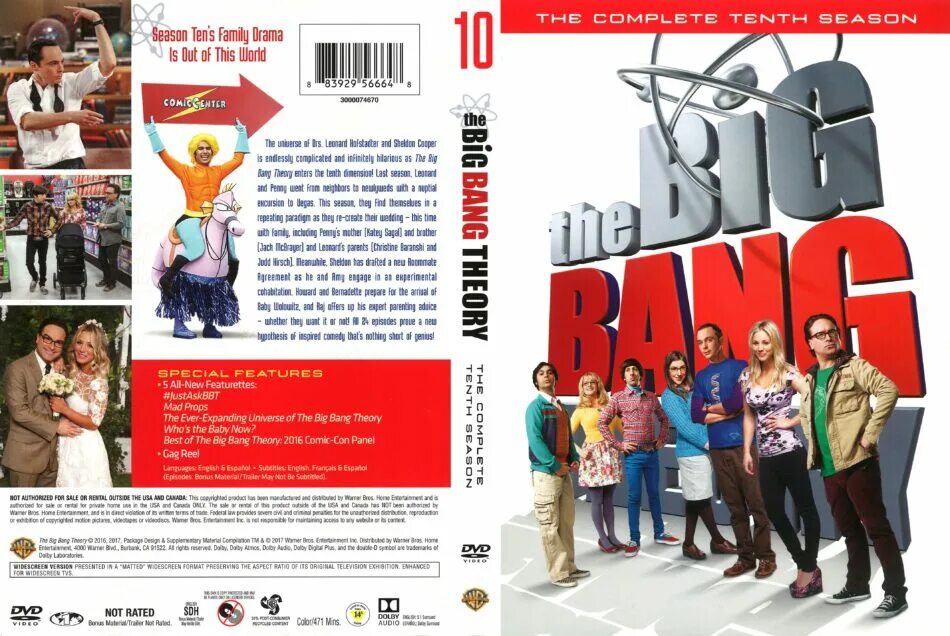 The big Bang Theory Blu ray Cover. Big bang subtitles