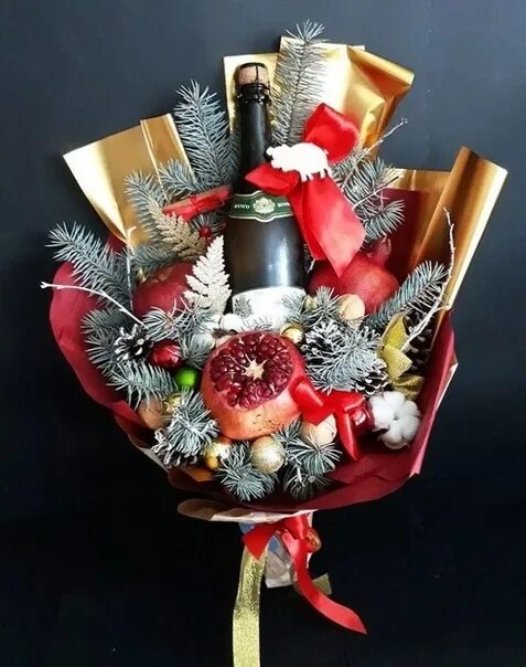 SweetGift Новогодняя корзина "Зимний вечер" - купить в интернет-магазине по низк