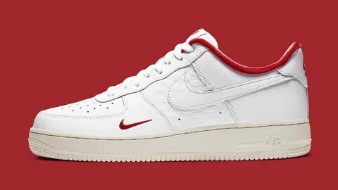 Nike air force 1 красные
