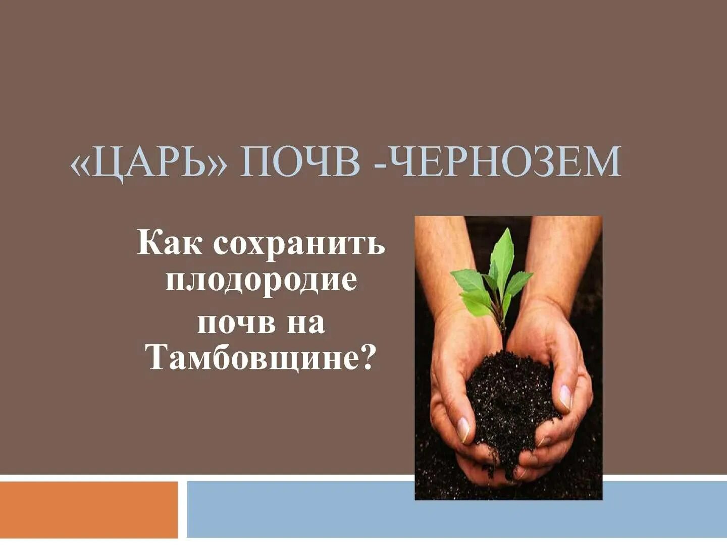 Наиболее плодородная почва называется