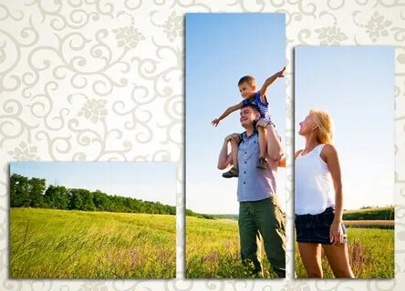 Модульная картина на заказ по фото